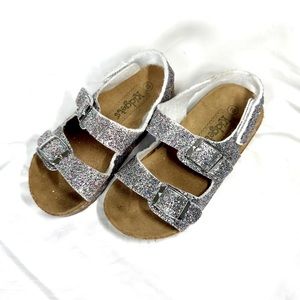 Kidgets Glitter Toddler Sandals. Size 10